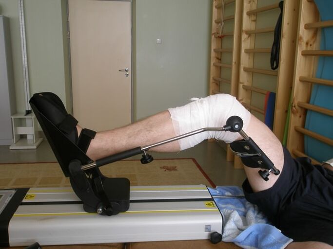 Riabilitazione dopo intervento chirurgico al ginocchio